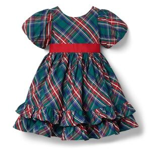 Janie and Jack The Bow-Tied Tartan Dress